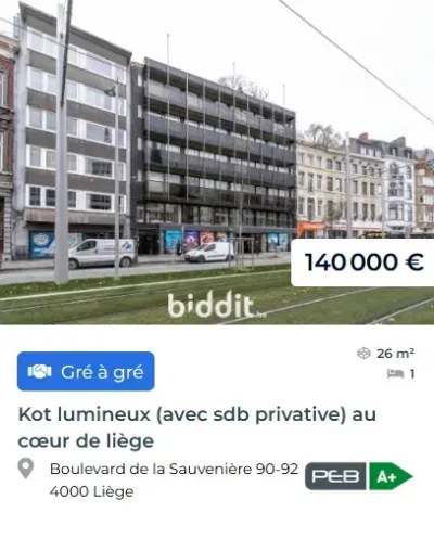 Biddit Liège