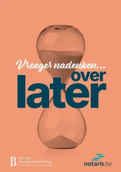 cover brochure vroeger nadenken over later