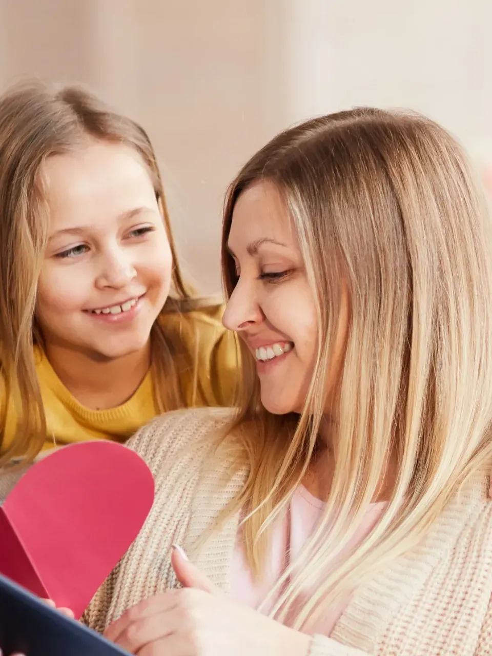 Moeder met haar dochter